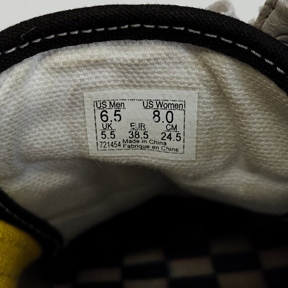 Vans Old Skool "Crazy Checks" Skateboarding Sneakers 721454 Men’s 6.5 Women’s 8 - Picture 9 of 9